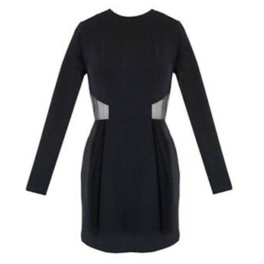 Vivian Chan Alena Black Mini Dress